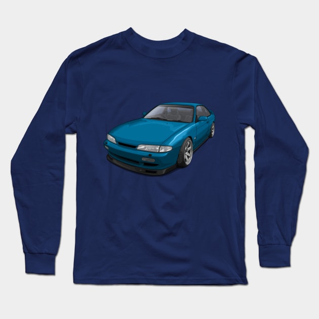 S14 Zenki (200sx 240sx) Long Sleeve T-Shirt by ArtyMotive